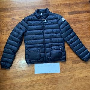 Authentic Navy Moncler Lans Jacket Sz. 2 (S) NWT